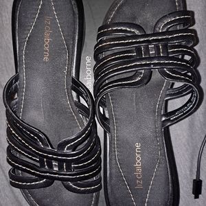 Liz Claiborne black Sandle